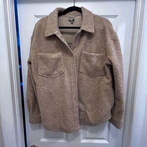 Como Vintage Beige Teddy Jacket
